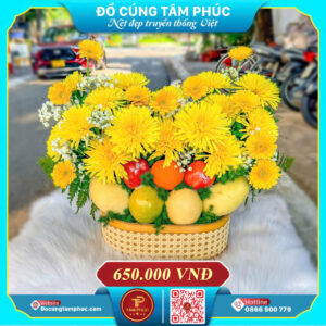 Đồ lễ viếng chiến sĩ Côn Đảo đơn giản