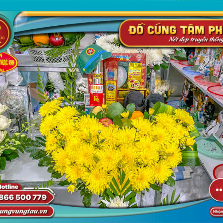 Mâm lễ cúng chiến sĩ Côn Đảo